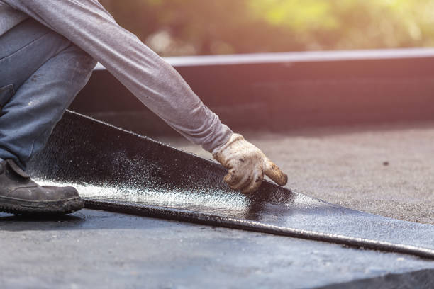 Professional Vapor Barrier Installation technician working in Camp Hill, PA